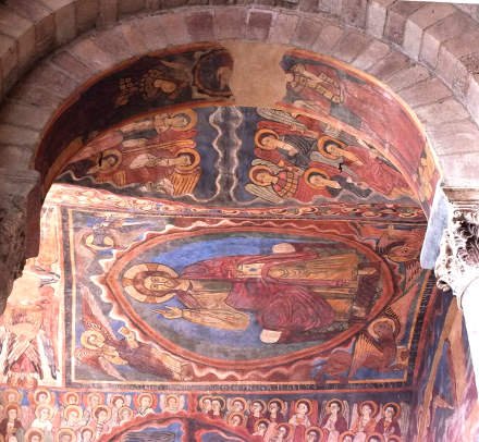 Frescoes - St Julien, Brioude